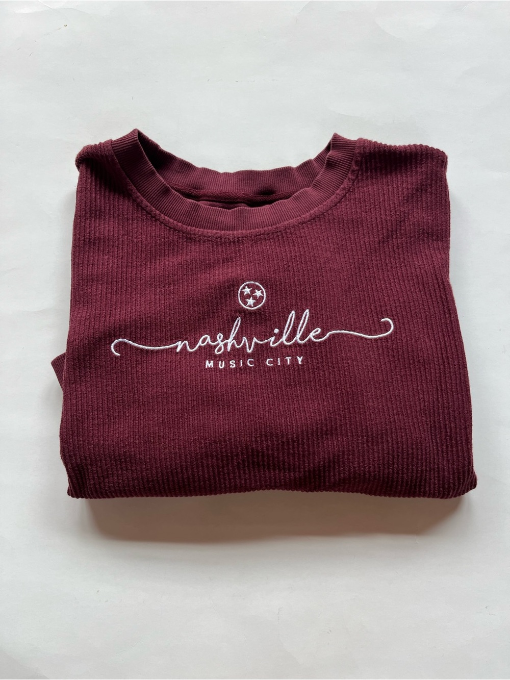 Nashville Music City Crewneck Sweatshirt, Size XL